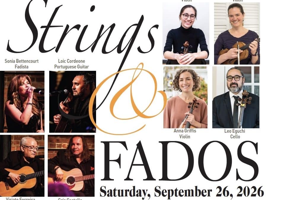 Strings and Fado – Sat Sept 26, 2026
